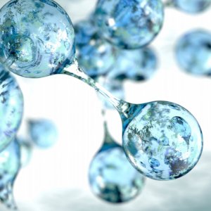imaginary water molecule