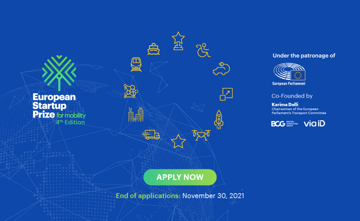 4th edition of the European Startup Prize for Mobility