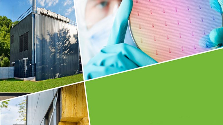 Fotomontage Energieeffizienztechnologien Fotomontage Energieeffizienztechnologien
