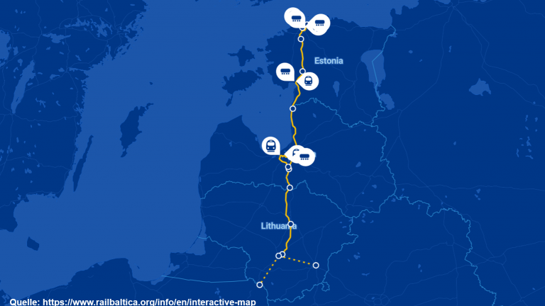 Online-Seminar Rail Baltica - Oppotunities for the railroad industry in Germany