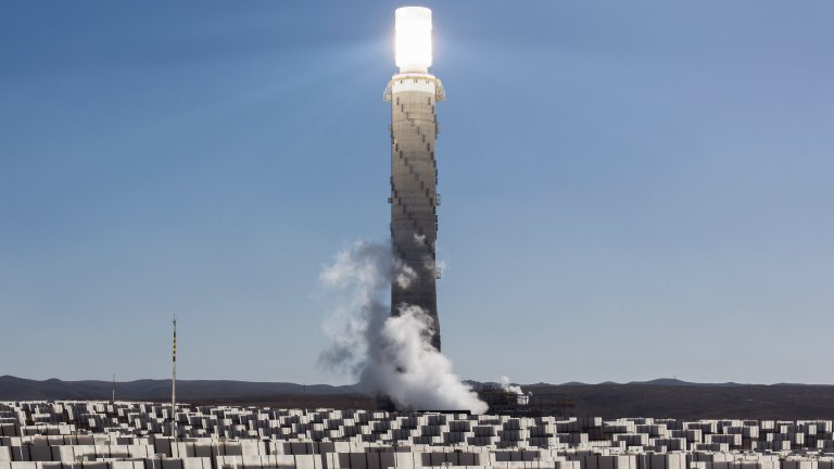 Solar Power Plant Israel