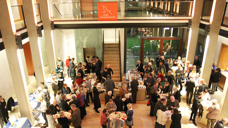 Zukunftsdialog Brandenburg Get-together beim Zukunftsdialog