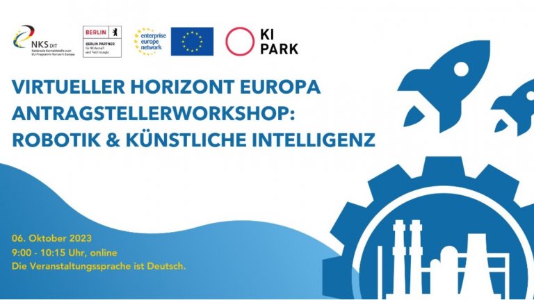 ONLINE - Horizont Europa Antragstellerworkshop: Robotik & Künstliche Intelligenz