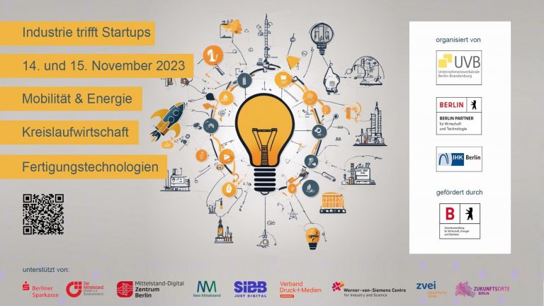 Industrie trifft Startups XXL Industrie trifft Startups XXL