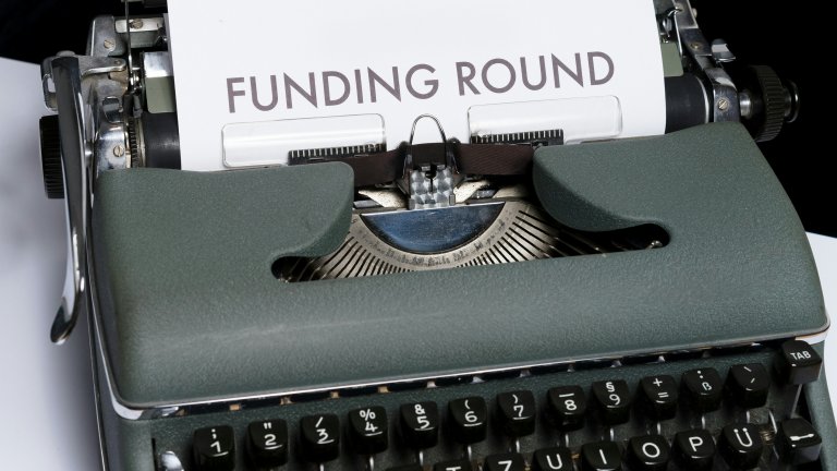 Typewriter with Funding Round