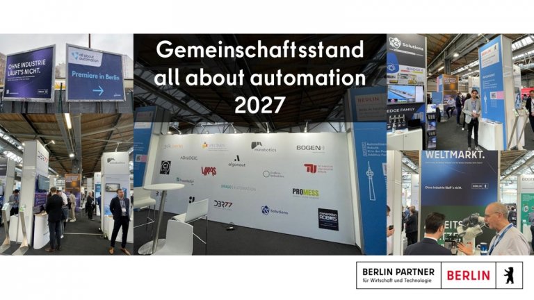 all about automation Messe 2027 | Gemeinschaftsstand Berlin-Brandenburg
